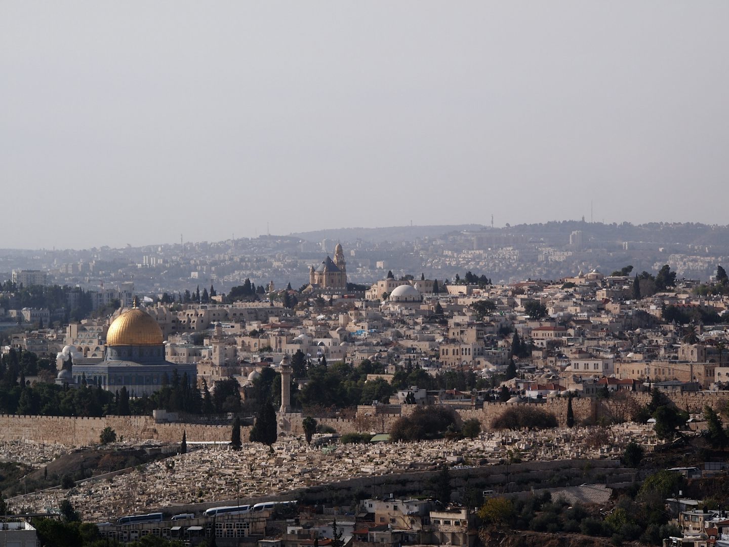 The Holy Land from the Mount of Olives