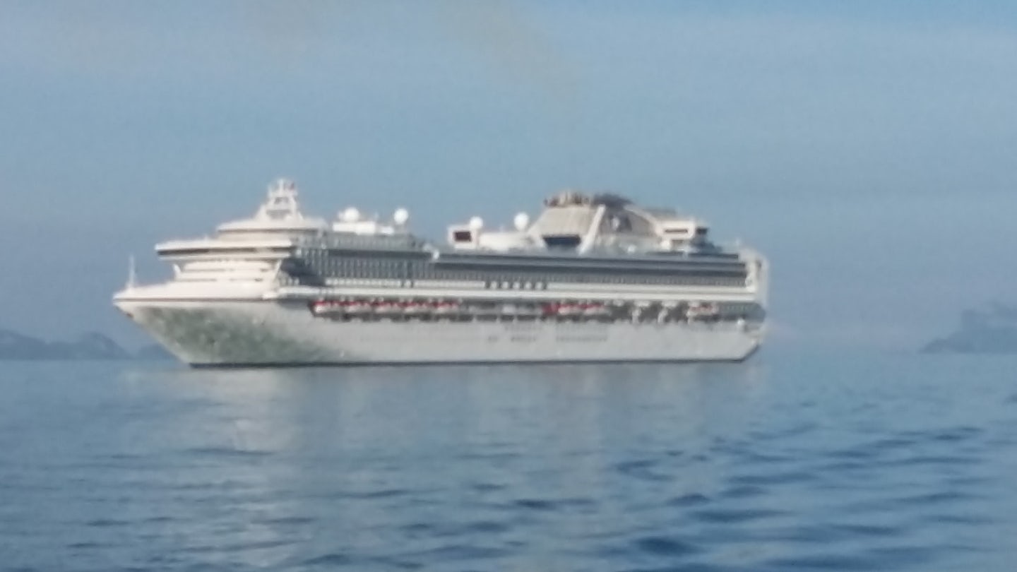 Ship from tender.
Overall enjoyed cruise bit ship need