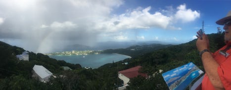 View of bay in St. Thomas