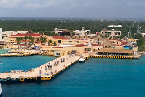 Port in Cozumel