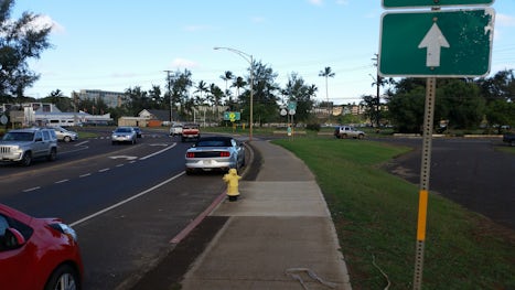 Kauai parking spot