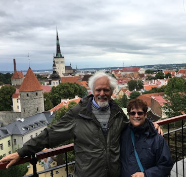 Tallinn old town was another stop we did with a small group, organized prio