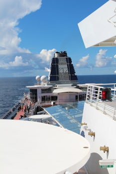 Top decks at sea