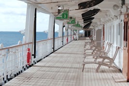 Holland America is one of the few lines that still insists on Teak decks.