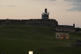 Fort at San Juan is a short walk from the ship