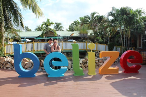 Port in Belize.