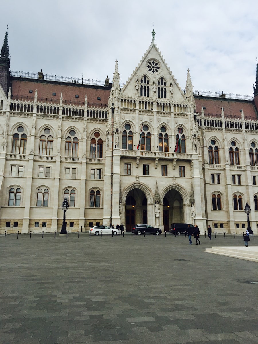 Parliament building in Budapest.