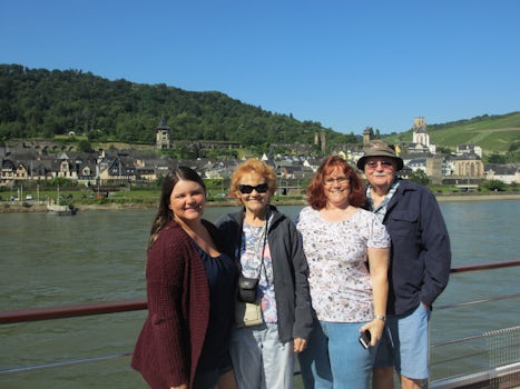 Cruising on the Rhine River