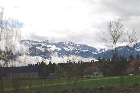 The Alps near Lucerne
