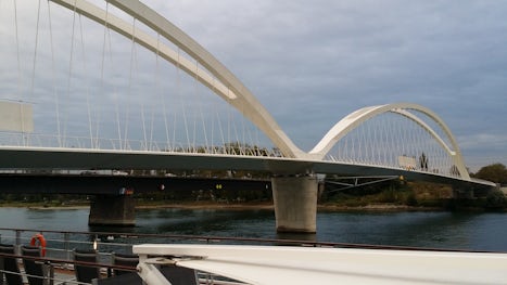 New bridge at Strasbourg.