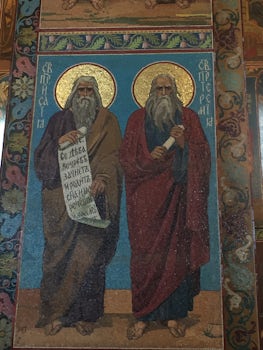 Icon Moses and Isaiah