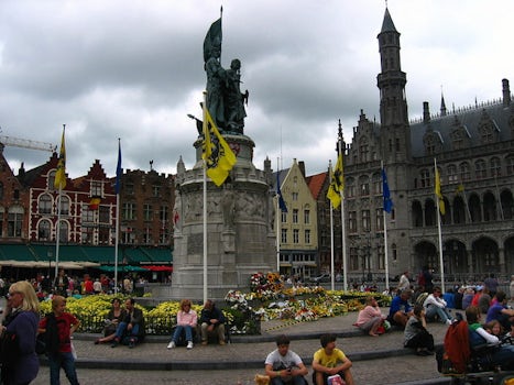 Brugge, Belgium central old city