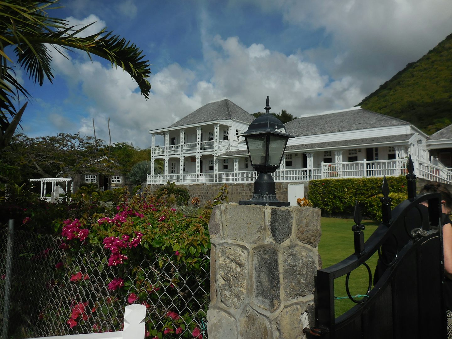 The historic Fairview Great House in St. Kitts