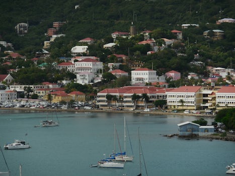 The ever-beautiful marina at St. Thomas, which provides sunrise beauty each