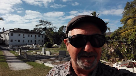 Paradise in paradise. St. John's Native Baptist Cathedral Cemetery, Nassau