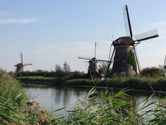 The windmills of the Netherlands.