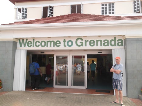 Welcome To Grenada, our arrival.