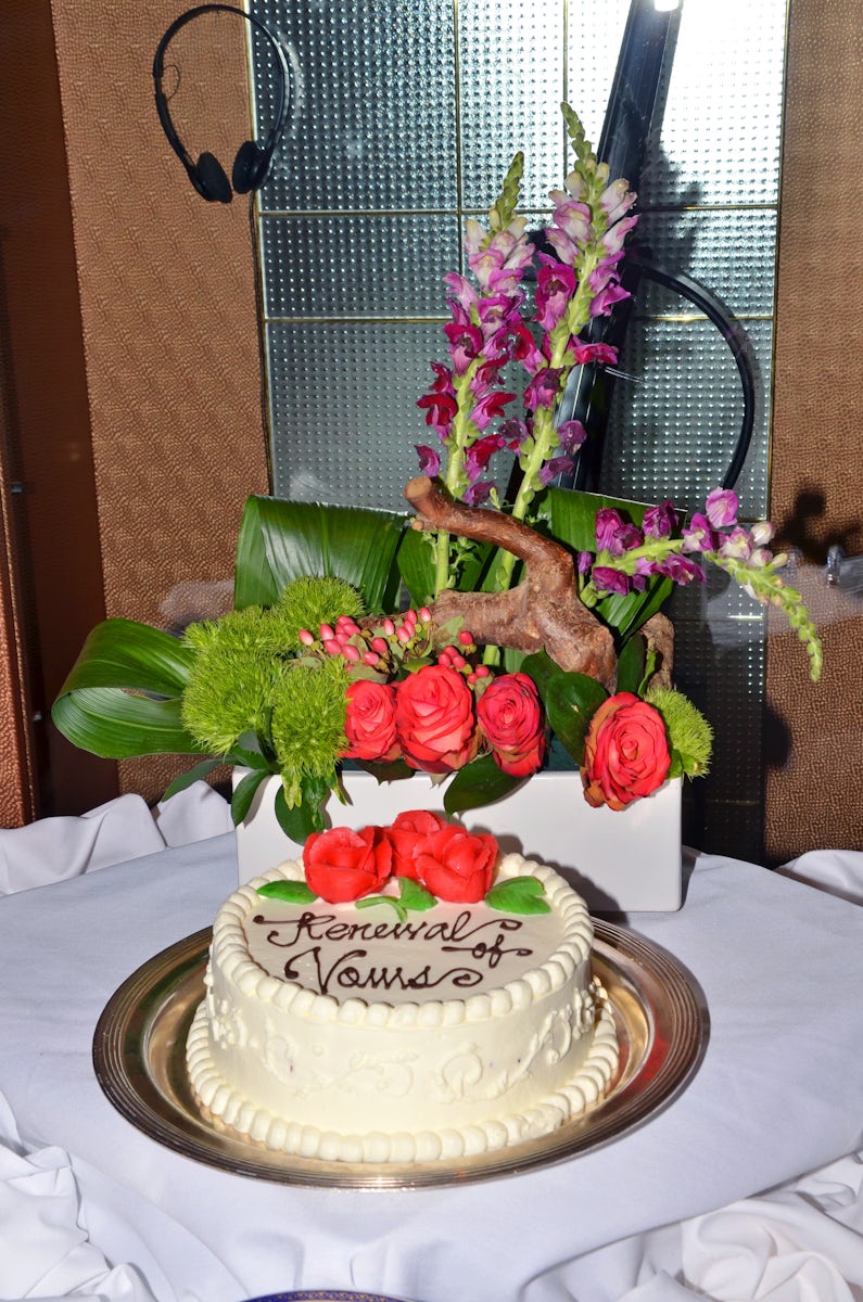 Cake for our renewal of vows ceremony