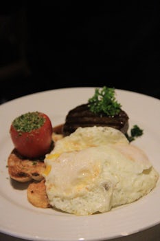 steak and eggs sea day brunch