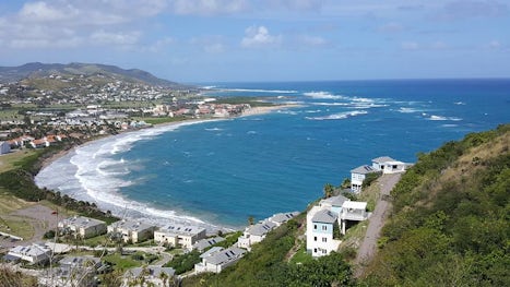 Second best view on St. Kitts.