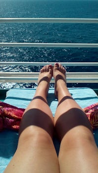 True relaxation on deck 12