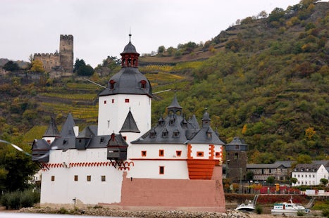 Cruising by the castles on the Rhine