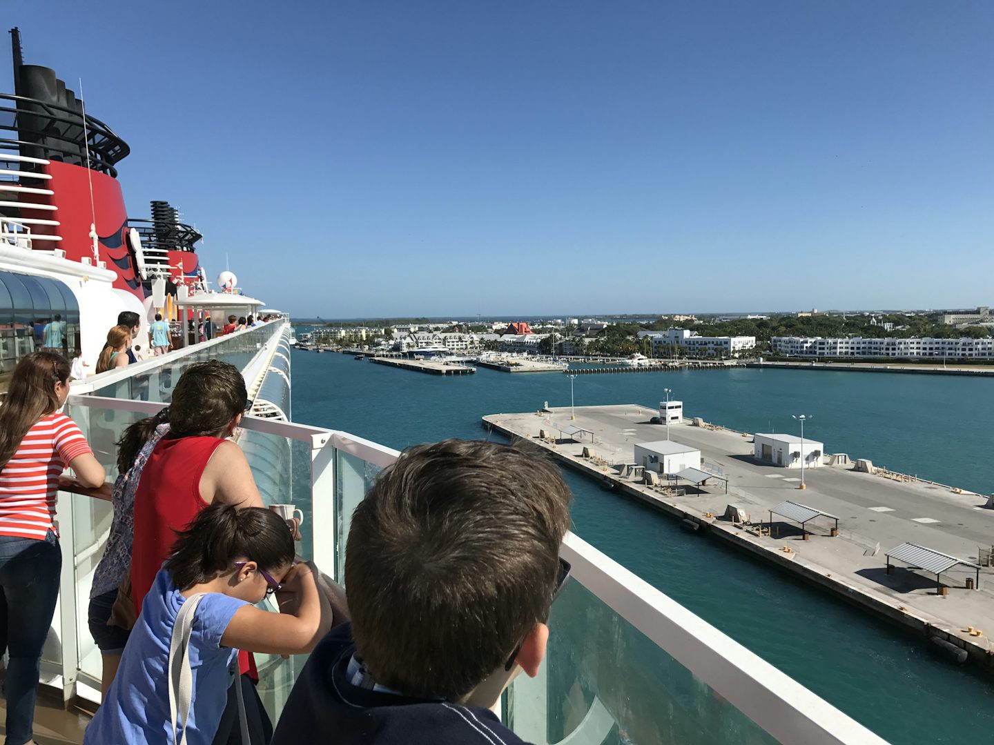 The Wonder docking at Key West, FL