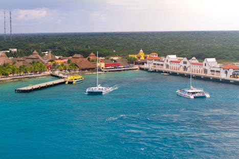 Cozumel port. It's gotten quite built up and commercial over the years