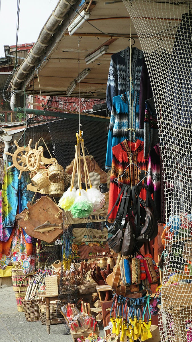 The Craft Market in Puerto Montt.