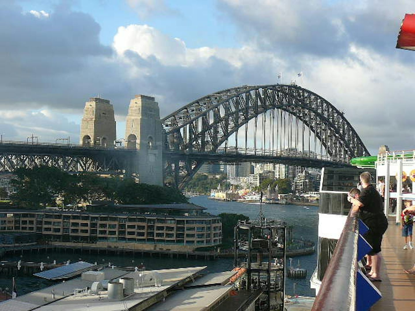Sydney from the deck