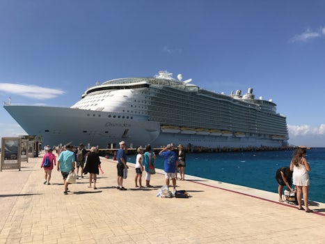 Oasis of the Seas in Cozumel, Mexico