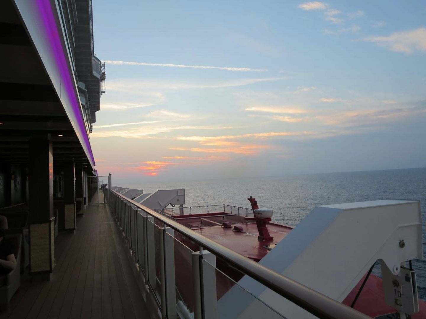 Sunset on the Waterfront, Deck 8