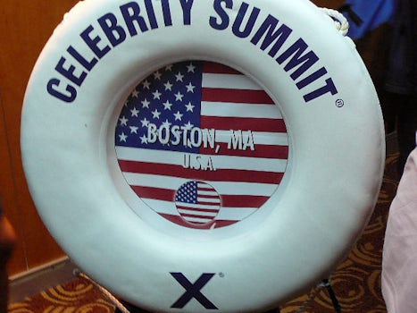 Celebrity Summit life ring