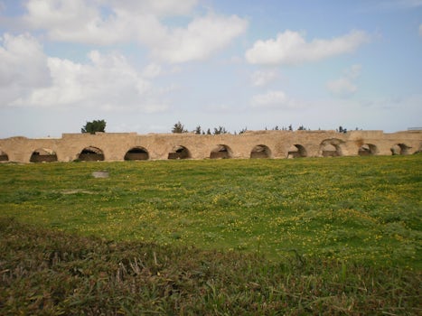 Ruins of Carthage outside Tunis.