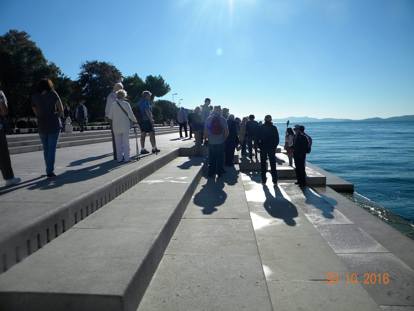 Sea organ at Zadar