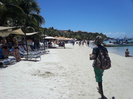 Beach At Paradise Resort (Roatan)