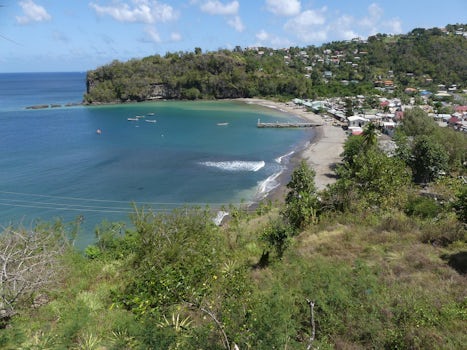 L'Anse la Raye on St. Lucia
