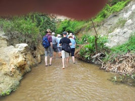 Phan Thiet: Fairy Spring Falls. The walk through the cool and soothing ankl