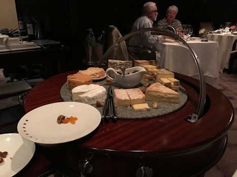 Cheese course at Murano