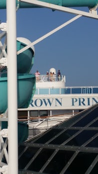 Crown Princess passengers enjoying our Party