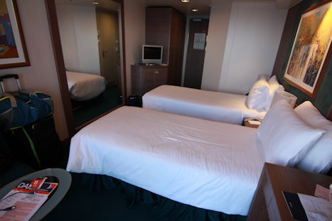 MSC does staterooms justice. Even a bit cramped for a balcony room, the decor is among the most tasteful on the sea. Given it entered service in 2007, it has been well looked after.