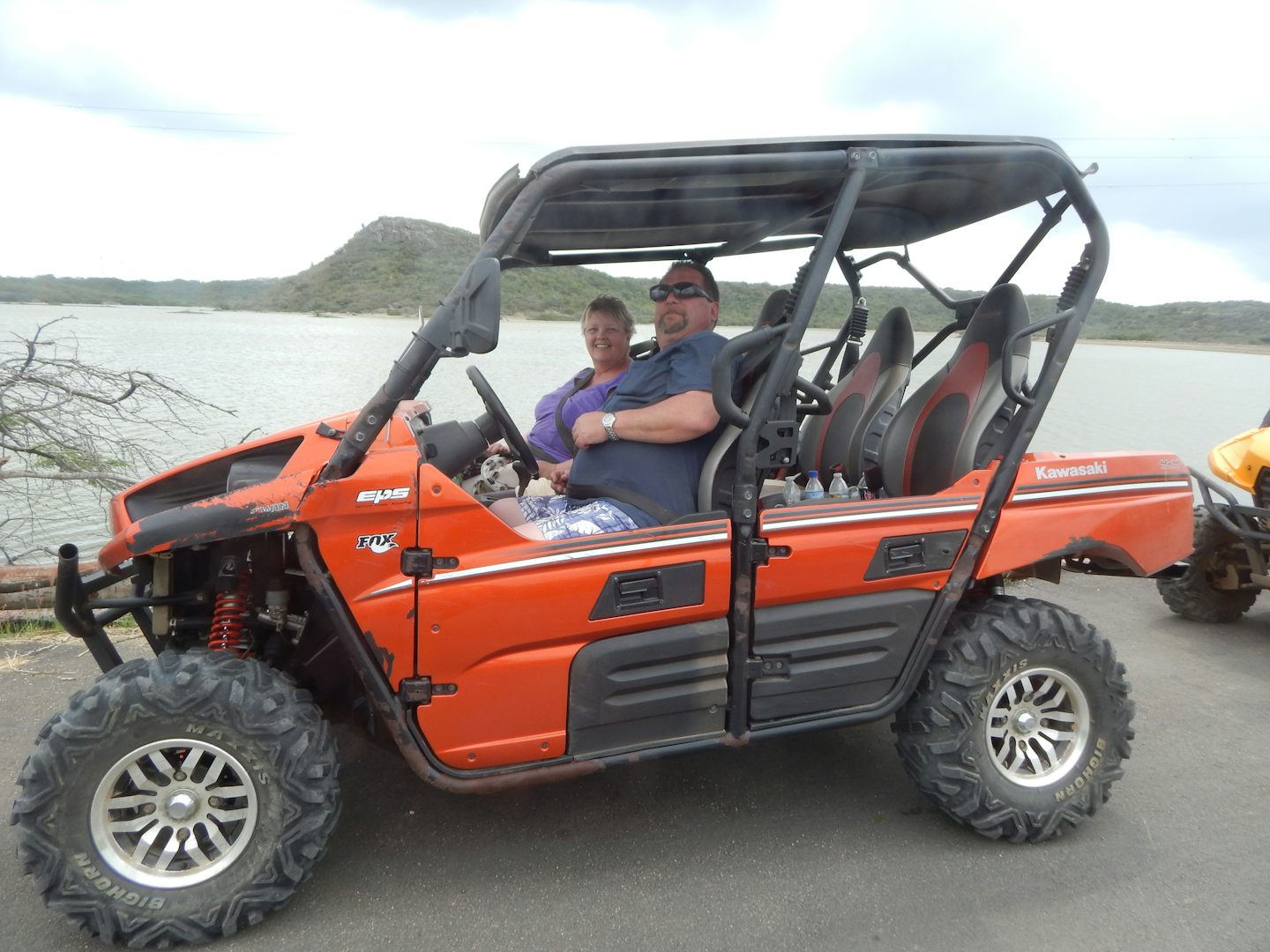 Buggy tour in Curacao.  SO MUCH FUN!!!  6 hours, 57 miles.  We had a blast!