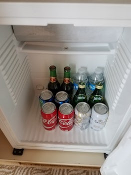 stocked refrigerator - one time only