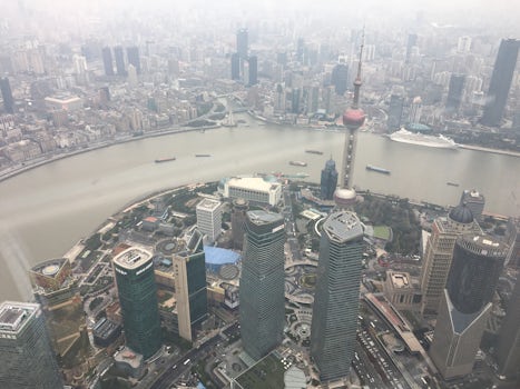 Shanghai viewed from Shanghai Tower