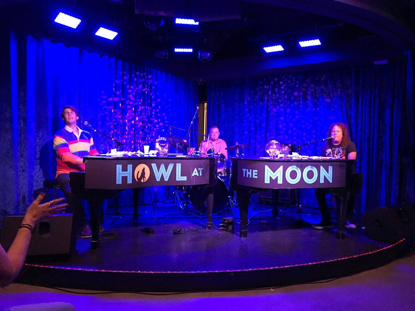 Howl at the Moon: Went every night! They were awesome!
