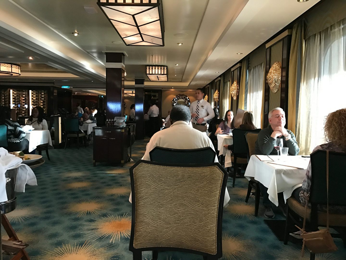 View from table in Main Dining Room (Manhattan)