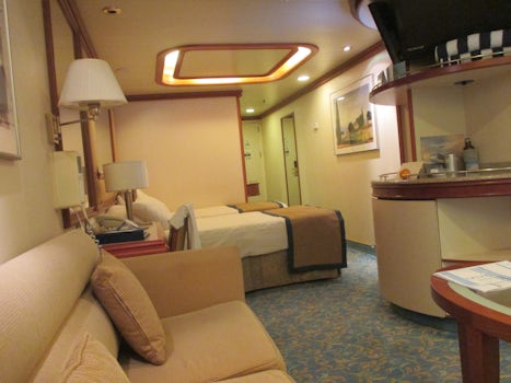 The sitting room of the mini-suite
