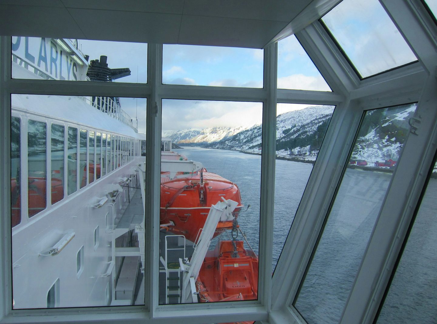 ..through the fjords