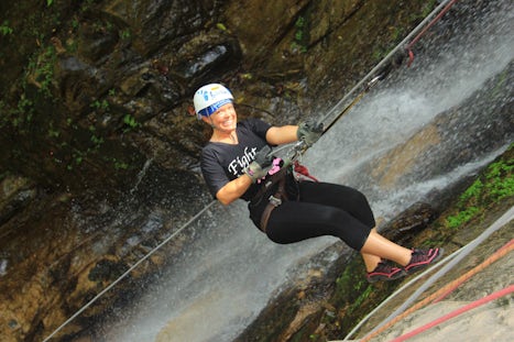 Puerto Vallarta Extreeme Canopy. Must Do!   This was just one of the repels!