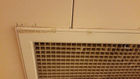 Dirty vent, dirty room